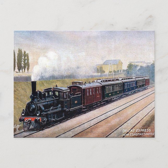 Carte postale ancienne - L'Orient Express (Devant)