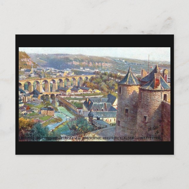 Carte postale ancienne - Luxembourg (Devant)