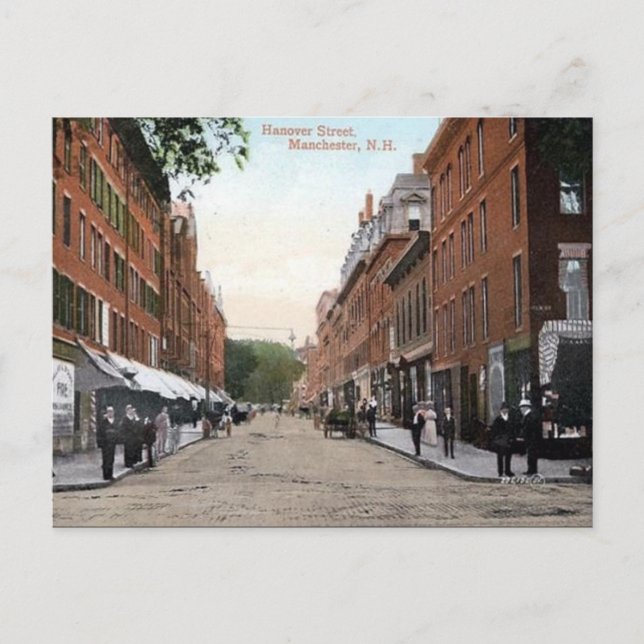 Carte postale ancienne - Manchester, New Hampshire (Devant)