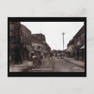 Carte postale ancienne - Marché d'Edmonton. Londre