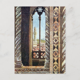 Carte postale ancienne - Palazzo Vecchio, Florence