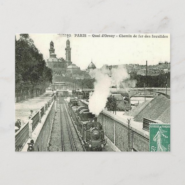Carte postale ancienne - Paris, Quai d'Orsay (Devant)