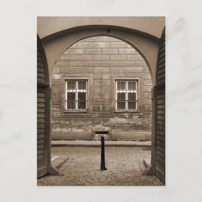 Carte Postale ancienne passerelle (Devant)