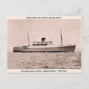 Carte postale ancienne - SS Braemar Castle
