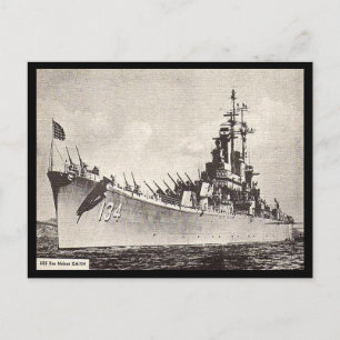 Carte postale ancienne - USS Des Moines