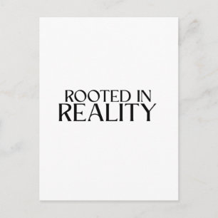 Carte Postale Ancrée Dans La Réalité Machine à Écrire Minimalist