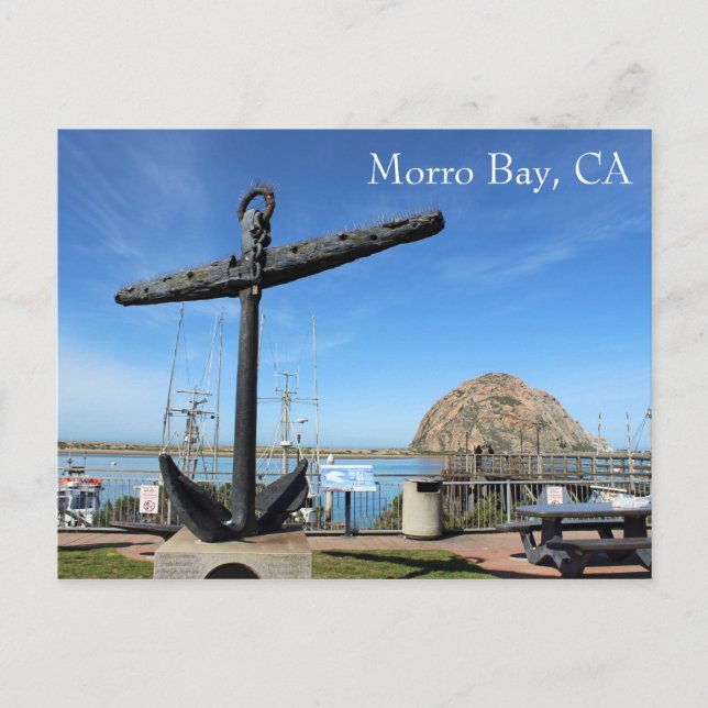 Carte postale Ancres de Morro Bay ! (Devant)