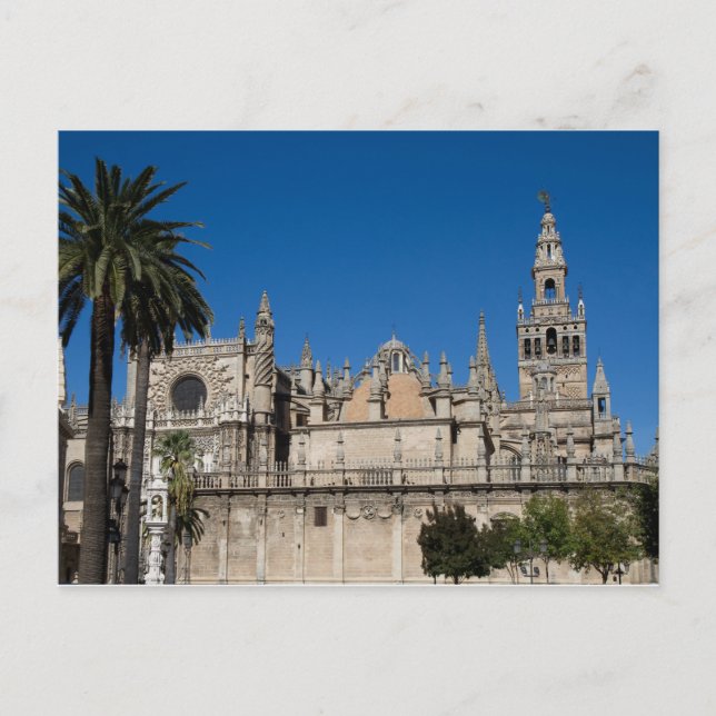 Carte Postale Andalousie - Cathédrale de Séville (Devant)