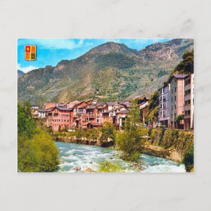 Carte Postale ANDORRA Saint Julia de Loria