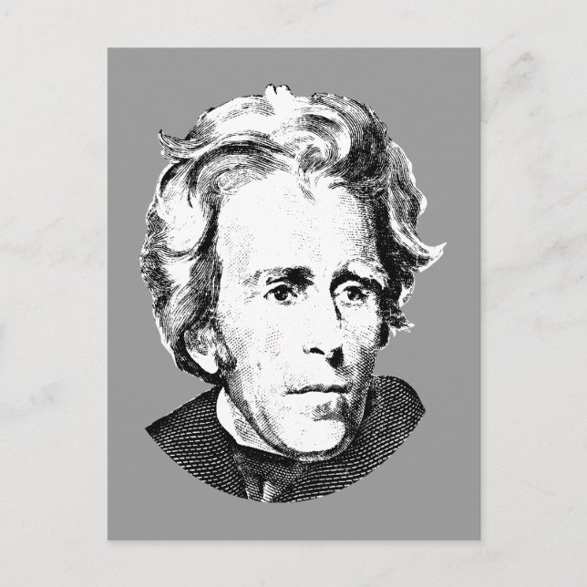 Carte Postale Andrew Jackson (Devant)