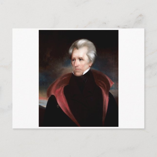 Carte Postale Andrew Jackson (Devant)