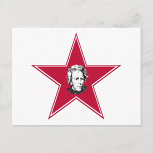Carte Postale Andrew Jackson Star
