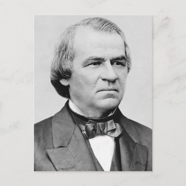 Carte Postale Andrew Johnson (Devant)
