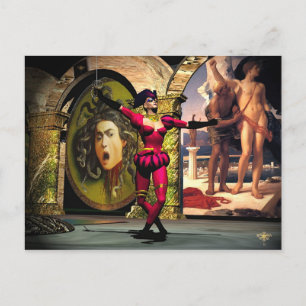 Carte Postale ANDROID BALLET, Science-fiction