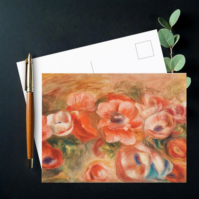 Carte Postale Anemones (2) par Auguste Renoir (Créateur téléchargé)