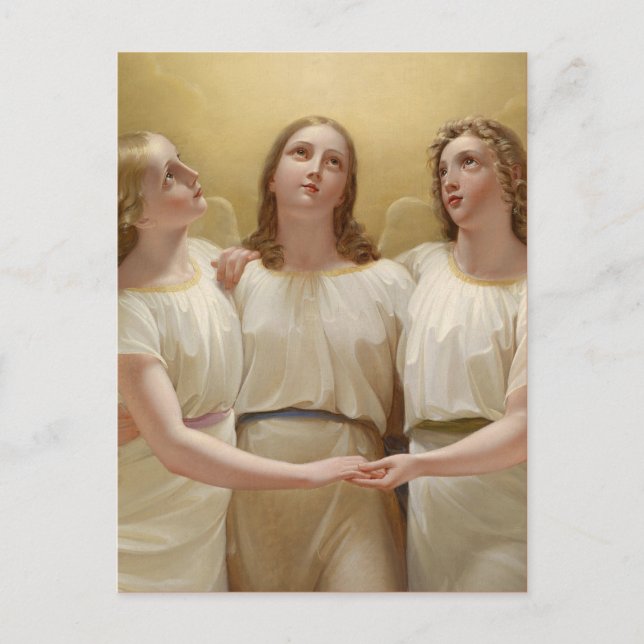 Carte Postale ange (Devant)