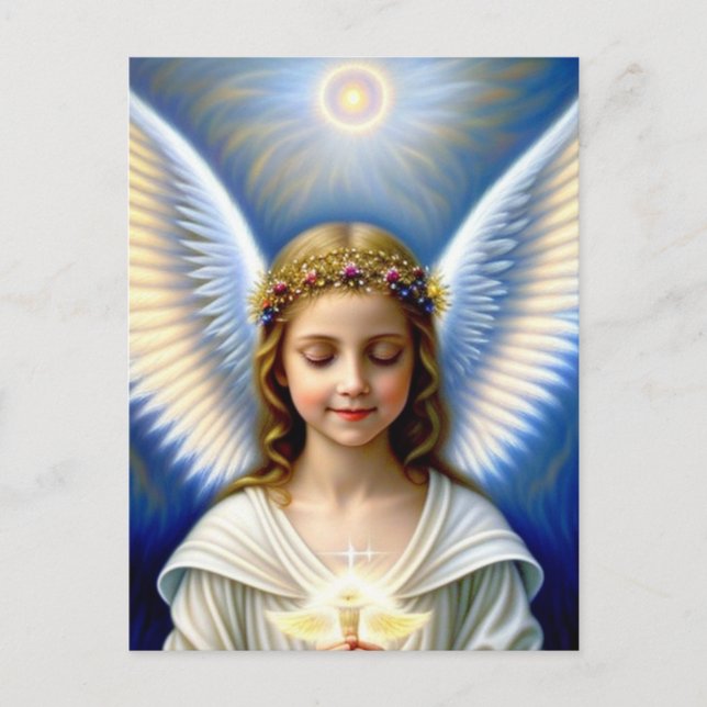 Carte Postale Ange (Devant)