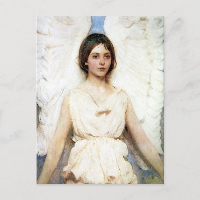 Carte Postale ange Abbott Handerson Thayer (Devant)