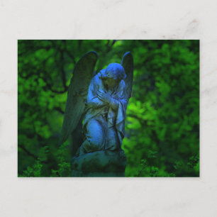 Carte Postale ange au cimetière Virginie de Old Lynchburg