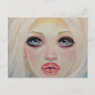 Carte Postale Ange de Blonde