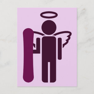 Carte Postale ange de conseil.