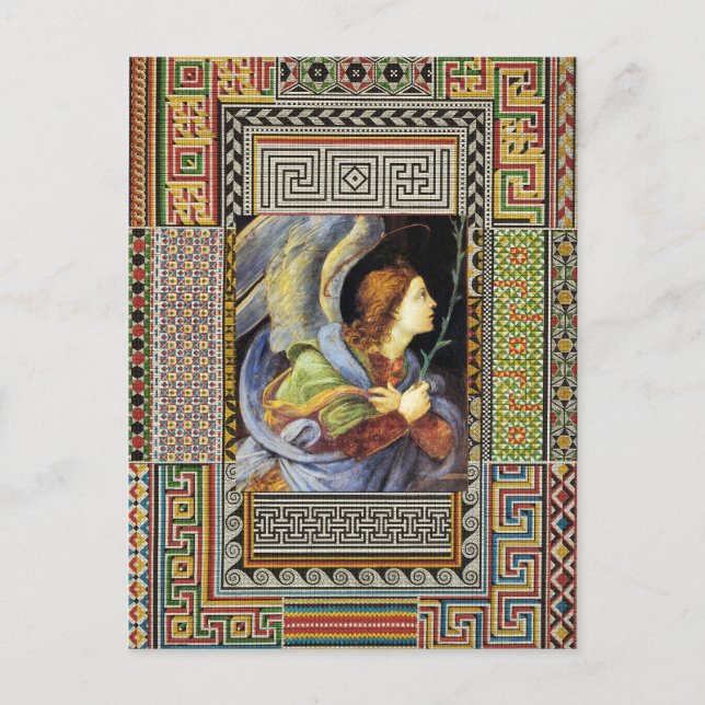 Carte Postale ANGE DE NOËL par FILIPPINO LIPPI  (Devant)