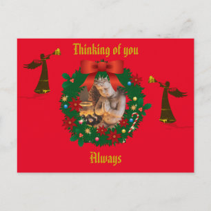 Carte Postale Ange des Fêtes