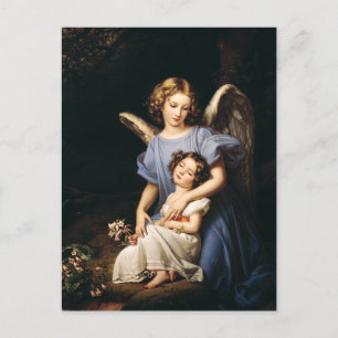 Carte Postale Ange du Guardian par Joseph Karl Stieler