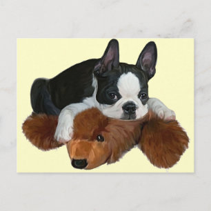 Carte Postale ange et ours