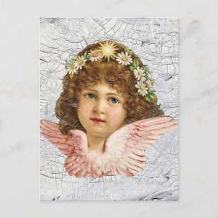 Carte Postale Ange fissuré