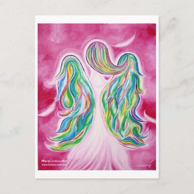 Carte Postale Ange gardien (Devant)