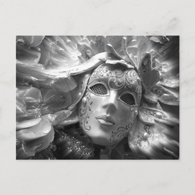 Carte Postale Ange masqué (Devant)