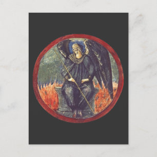 Carte Postale Ange noir de Cherubim