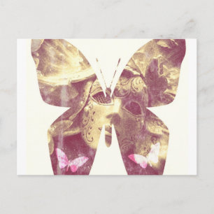 Carte Postale Ange papillon