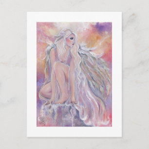 Carte Postale Angel au soleil du matin par Renee Lavoie