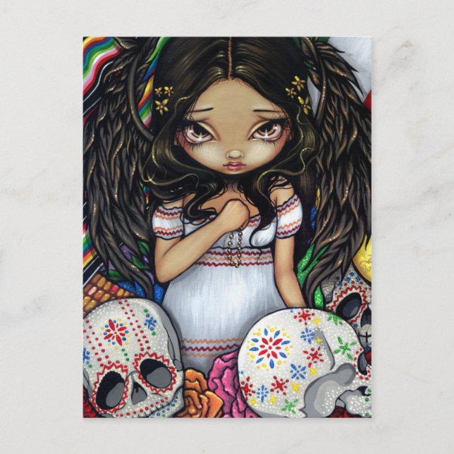 Carte postale "Angel de los Muertos" (Devant)
