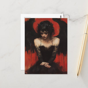 Carte Postale Angel foncé