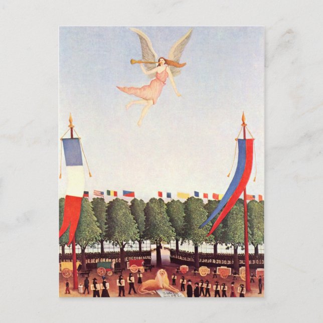 Carte Postale Angel, Henri Rousseau (Devant)