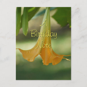 Carte postale Angel Trumpet - personnaliser à tout