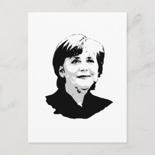 Carte Postale Angela Merkel