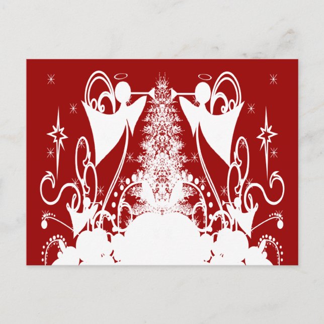 Carte Postale Angels Changer de couleur - Customisé (Devant)