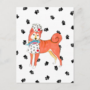 Carte postale Angels Shiba Inu de Gulliver