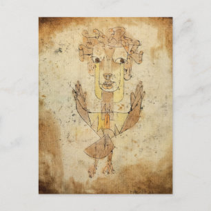 Carte Postale Angelus Novus par Paul Klee
