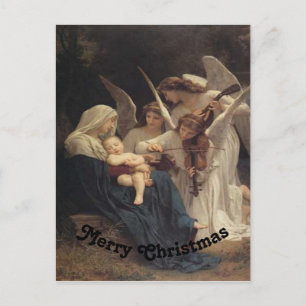 Carte Postale Anges de Noël
