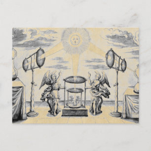 Carte Postale Anges divins de l'Alchimie
