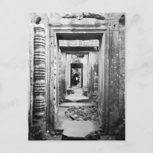 Carte Postale Angkor Cambodge, Portails Preah Khan