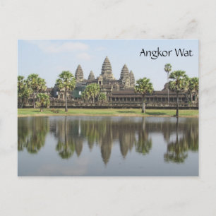 Carte Postale angkor ce qui se reflétait