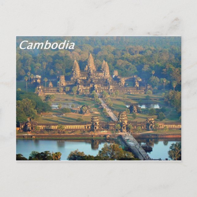 Carte Postale -Angkor-WAT-Angie. (Devant)