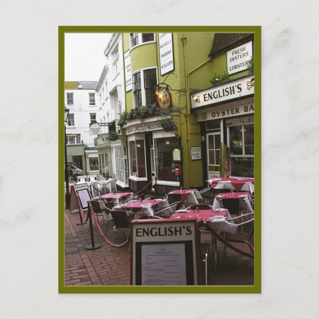 Carte postale Anglais Eatery Alley, Brighton (UK) (Devant)