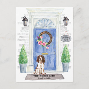Carte Postale Anglais Springer Spaniel Moving Faire-part